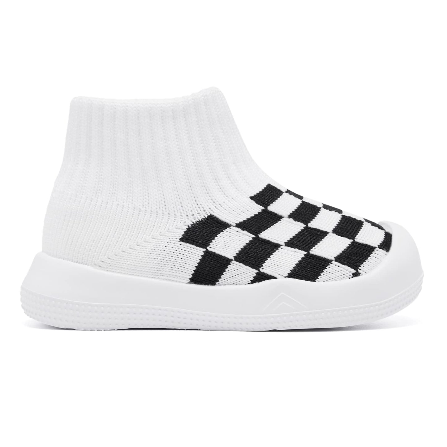 Baby Boy Girl Non-Skid Indoor Infant Walking Shoes Breathable Warm Elastic Sock Shoes With Memory Sole Protect Toes Outdoor Snea