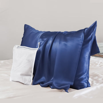 Promeed Premium 6A+ Silk Pillowcase Toddler Size For Kids - 100% 23 Momme Mulberry Silk Travel Pillow Case Covers For Hair And S
