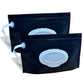 Voongor Baby Wipe Holder, 2 Pack Reusable Travel Wipes Pouch Dispenser, Portable Refillable Wipe Container For Travel & Home Use
