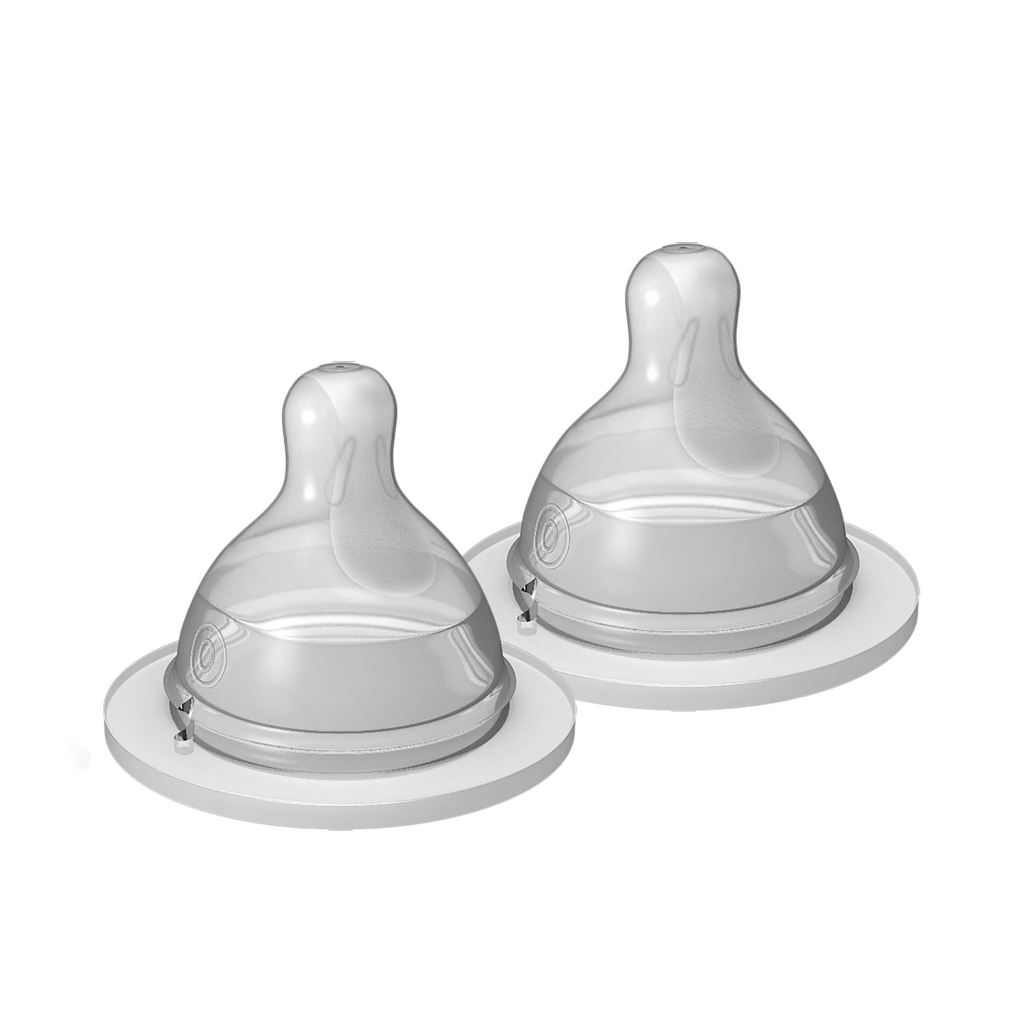 MAM Bottle Nipples Extra Slow Flow Nipple Size 0, for Newborn Babies and Older, SkinSoft Silicone Nipples for Baby Bottles, Fits