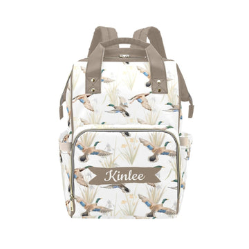 Personalized Baby Diaper Bag Backpack for Women, Custom Name Nursing Mommy Daypack, Diaper Bag for Girls Boys, New Mom Gifts (Ma