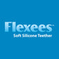 Dr. Browns Flexees Pink Sloth, Soft 100% Silicone Baby Teether, BPA Free, 3m+