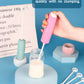 Doobaann Handheld Electric Formula Stirrer,Electric Milk Frothers,Handheld Drink Mixer (Blue)