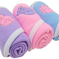 First Kick Baby Blankets New Born Pack of Hooded Wrappers Cum Wrap Towel Pack of 3 (Fleece & Polyester, skin friendly, Pink, Blu