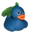 Wild Republic Rubber Ducks, Bath Toys, Kids Gifts, Pool Toys, Water Toys, Peacock, 4