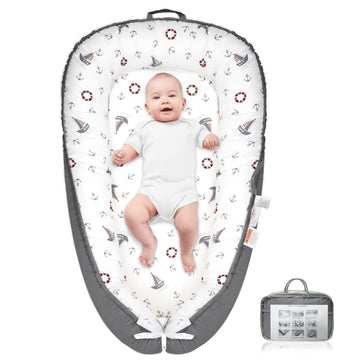 Baby Lounger for Newborn,Infant Lounger Baby Nest Cover for Babys,100% Cotton Breathable & Soft Baby Lounger Newborn Essentials 
