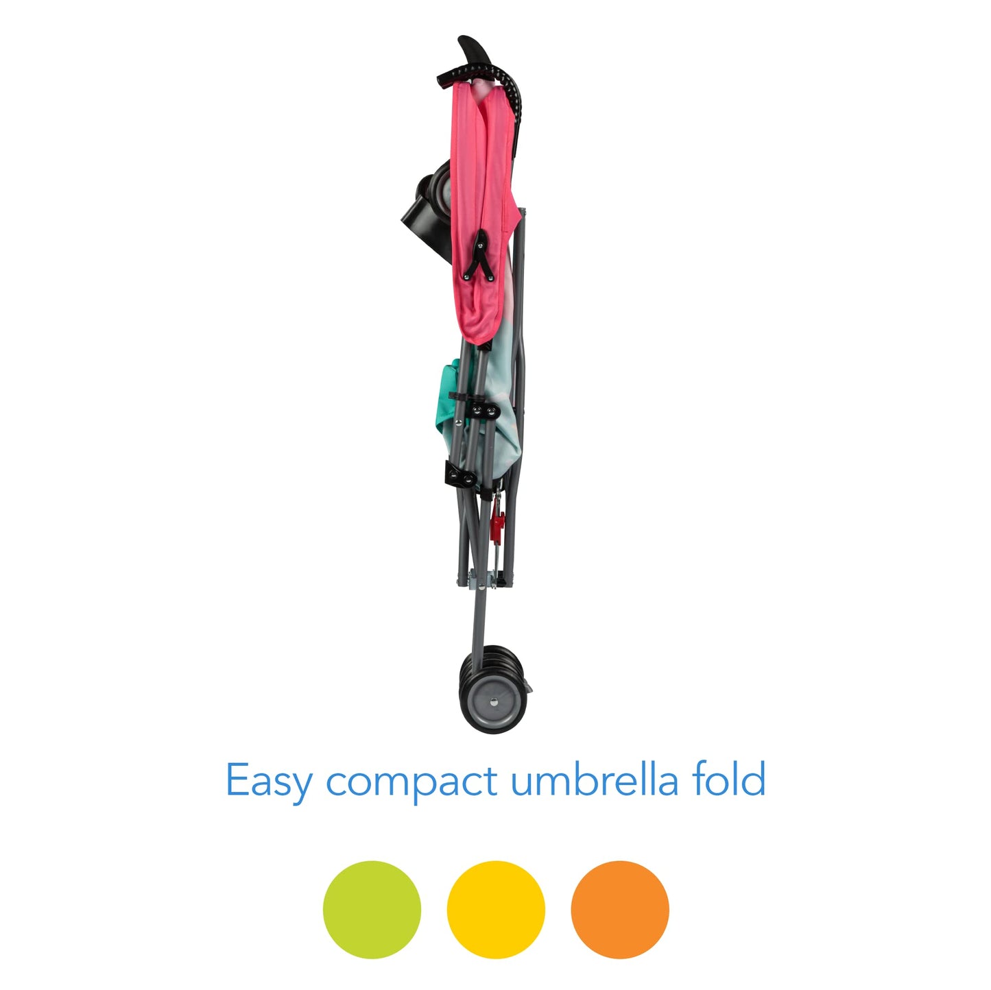 Cosco Character Umbrella Stroller, Easy To Store Anywhere With Its Compact Umbrella Fold, Pink Flamingo