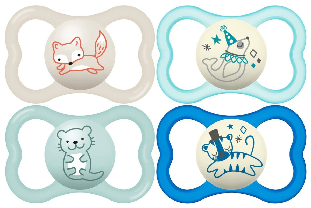Screen Pacifier Mam Air Night & Day Baby Pacifier, For Sensitive Skin, Glows In The Da ...