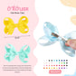 Oaoleer 40 Colors 3 Inch Hair Bows Clips Grosgrain Ribbon Bows Hair Alligator Clips Hair Barrettes Hair Accessories For Girls To