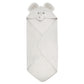 Stephan Baby Hooded Towel - 100% Cotton with Fun Animal Design for Infants and Toddlers, 31 Square, Elephant Grey
