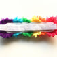 Baby Girls Rainbow Flower Headband Hair Band Accessories Ts-Fd03 (Unedged Chiffon Headband)