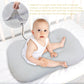Hooyax Muslin Baby Lounger Cover Soft Organic Cotton Slipcover Fits Newborn Lounger For Baby Boys And Girls, Washable (Light Gra