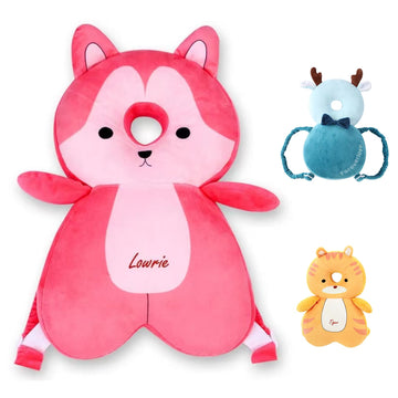 Loisdaro Baby Head Protector Adjustable Head Protection Backpack With Safety Mat Suitable For Head Protection, Crawling And Walk