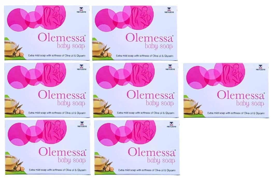 Olemessa Baby Soap  75 Gm, Pack Of 7
