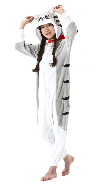 Atoz Onesie For Kids, Animal Pajamas Halloween Cosplay Costume For Girls Boys, Cat 4-5T