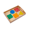 Wooden Toddler Beads and String Lacing Toy Set with Tray - Educational Threading Game for Fine Motor Skills Development - Lacing