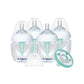 Dr. Talbot'S Anti-Colic Bottles With Soft Flex Pacifier - 6 Oz - (4-Pack) Baby Bottles For Newborn Babies 0+ Months - Self Steri