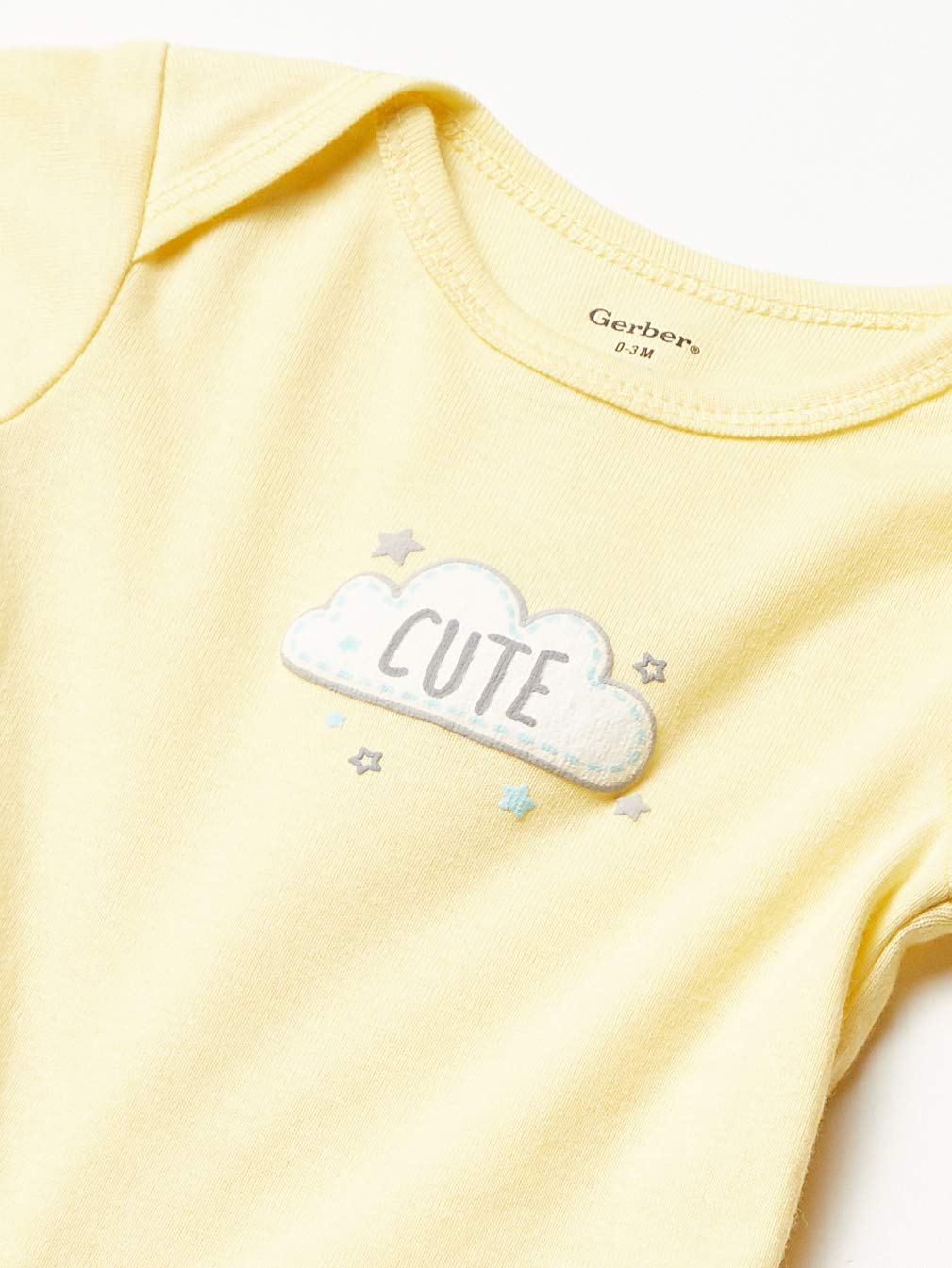 Gerberunisex Baby6 Pack Long-Sleeve Onesies Bodysuitanimals Green6-9 Months