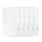 green sprouts Stay-Dry Burp Pads (5 Count) | Ultimate protection from drools & spit ups | Waterproof protection, Soft & absorben