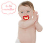 3Pcs Zhovee Baby Pacifiers, Lip Bibs Pacifier 0-36 Months, Newborn Infant Pacifier Baby Girl Pacifiers, Teething Pacifiers For B