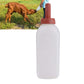 Calf Nursing Bottle, 2L Calf Cow Feeding Milk Bottle Cups Nursing Calf Milk Feeder Bottle Detachable Nipple Without Handle Farm