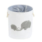 Inough Large Baby Hamper For Nursery Boy, Elephant Laundry Basket For Baby Nursery. Canvas Hampers For Baby Laundry, Baby Basket