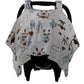 Dear Baby Gear - Baby Car Seat Canopy - Infant Car Seats Covers - Carseat Canopies For Boys And Girls - Toddler Carseat Cover Wi