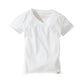 Burt'S Bees Baby Baby Boys' T-Shirt, Short Sleeve V-Neck And Crewneck Tees, 100% Organic Cotton, Cloud, 24 Months