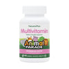Natures Plus Animal Parade Multivitamin Childrens Chewables - Watermelon Flavor - 90 Animal Shaped Tablets - Promotes Health And
