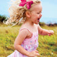Wee Ones Girls' 3 Classic Grosgrain Hair Bows, Mini, Assorted