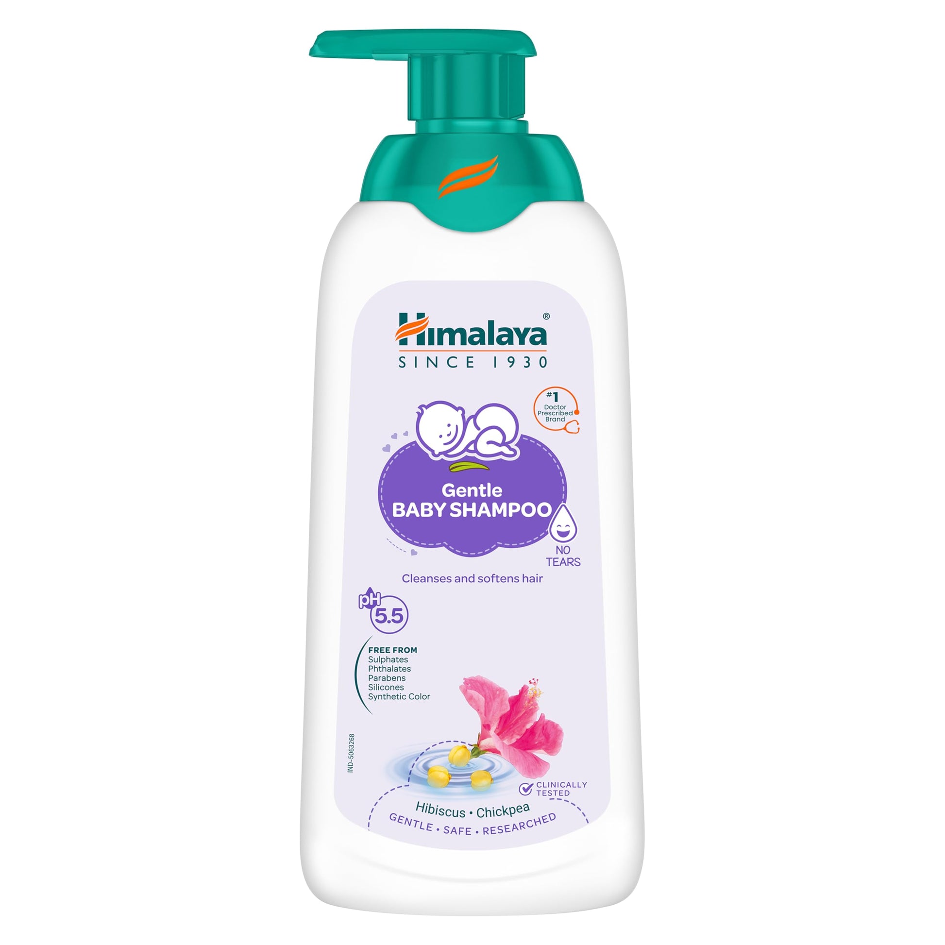 Himalaya Gentle Baby Shampoo (400 Ml) | No Tears Formula | Cleanses, Softens And Nourishes BabyS Hair