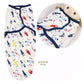 BabyMoon Baby Organic Cotton Swaddle Wrap  HipHealthy, Comfortable & Cozily Warm Wrapping Blanket  Secure & Durable Baby Cove