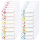 Waterproof Baby Bottle Labels For Daycare, 80Pcs School Name Label Stickers For Kids Stuff Personalized, Self Laminating, Dishwa