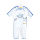 Hudson Baby Unisex Baby Cotton Coveralls, Easter Truck, 6-9 Months