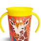 Munchkin Miracle 360 Wildlove Trainer Cup, 6 Oz, Giraffe