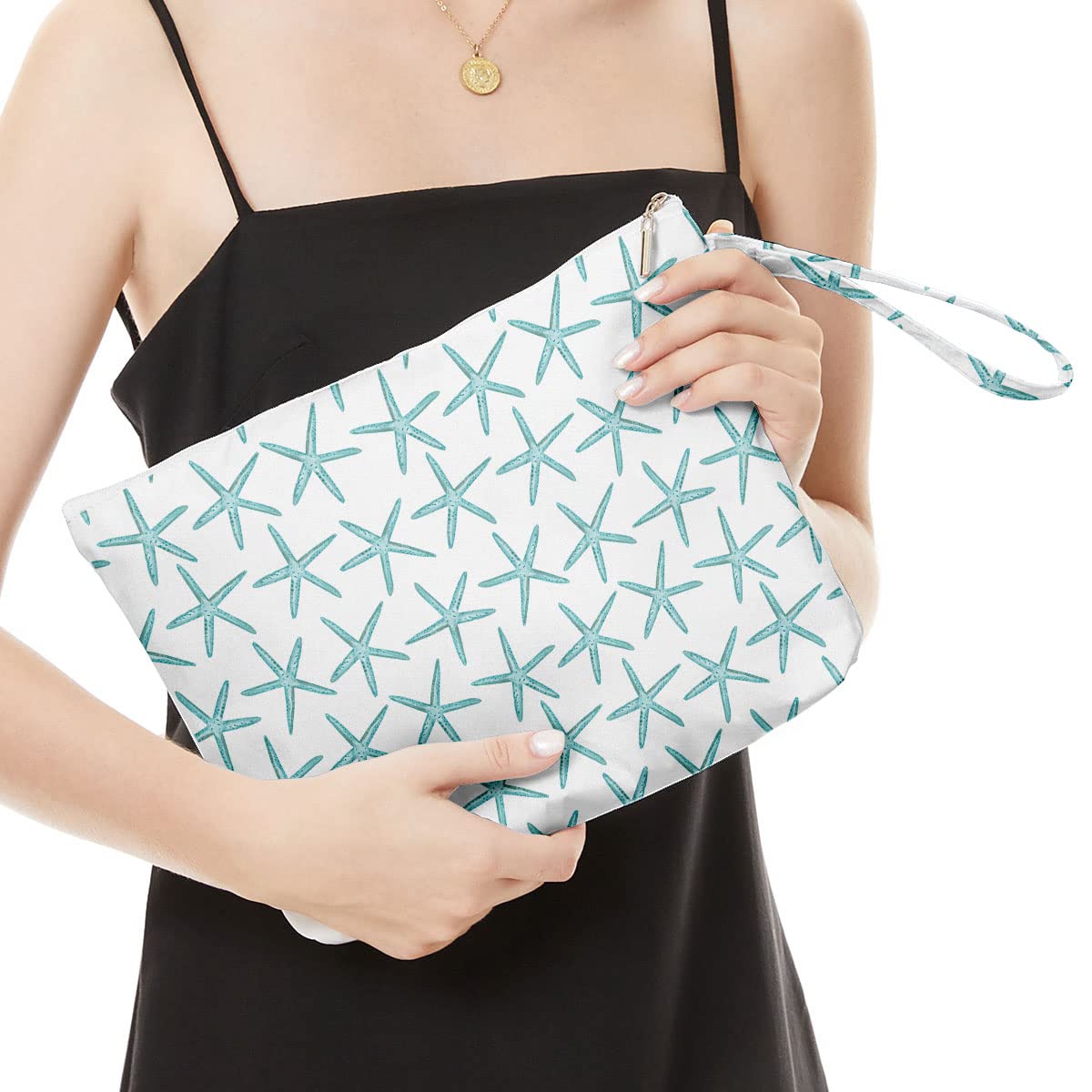 Makeup Bag, Toiletry Bag, Waterproof Large Capacity Travel Cosmetic Bag, Zipper Pouch For Women, Girls, Mom, Sister, Friends, We