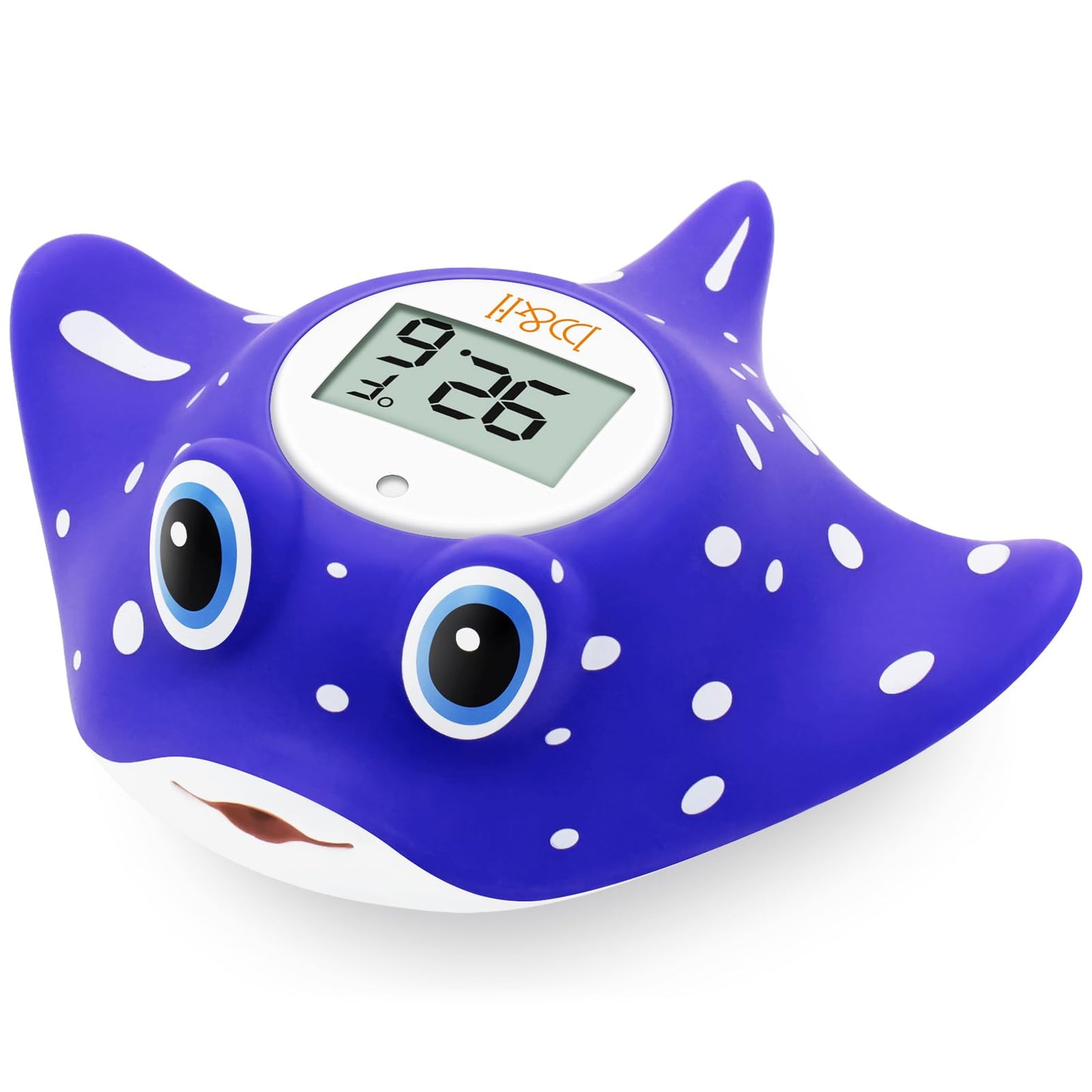 B&H Baby Bath Thermometer - Instant Read Digital Thermometer For Infant Bathtub And Room, Measure Newborn Water Temperature, Saf