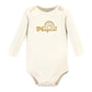 Hudson Baby Unisex Baby Cotton Long-Sleeve Bodysuits, Magical Rainbow 5-Pack, 3-6 Months