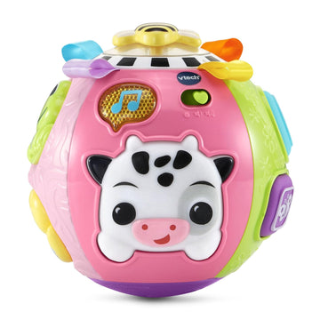 VTech Baby On-The-Moove Activity Ball with Textures, Pink