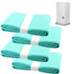 4 Pack Diaper Disposal Refill Liners Compatible With Janibell Akord 330 Series Adult Diaper System, Lightly Scented, Green