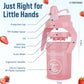Twistshake Mini Cup 230Ml / 8Oz 4+M Pastel Pink