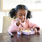 Melii Divided Silicone Suction Plate - 100% Silicone, For Baby + Toddlers - Bpa Free, Dishwasher & Microwave Safe (Cat)