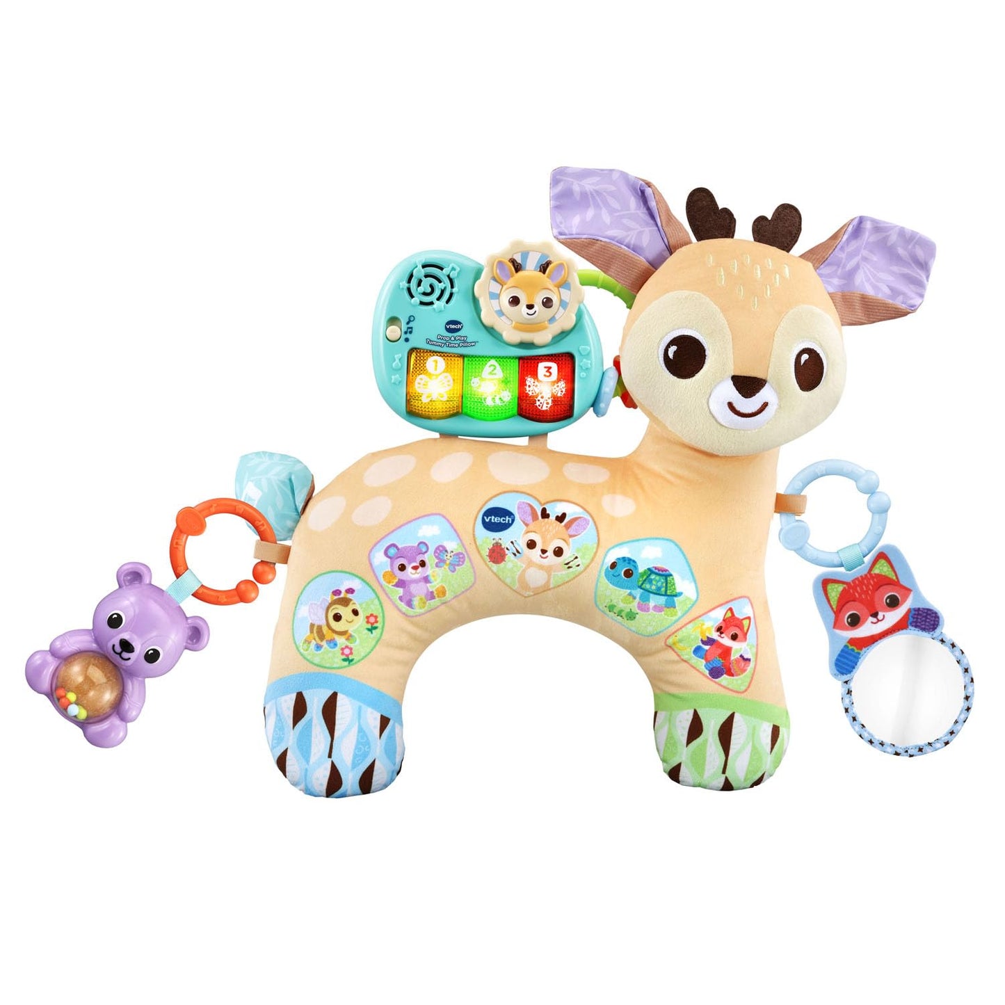 VTech Baby Prop and Play Tummy Time Pillow