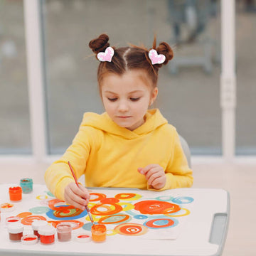 Insowni 30 Pack/15 Pairs Glitter Sequin Heart Star Hair Ties Scrunchies Elastics Pigtail Ponytail Holders Hair Bows Rubber Bands