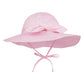 Urban Virgin Baby Girl Sun Hats Summer Baby Hats Upf 50+Toddler Sun Hat Infant With Wide Brim Bucket Hat Light Pink 6-12 Months