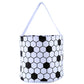 E-Firstfeeling Soccer Basket Easter Baskets Egg Hunt Basket Halloween Baskets For Kids Halloween Trick Or Treat Bags Candy Toys