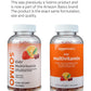 Amazon Basics Kids' Multivitamin Gummies, Orange, Cherry & Strawberry, 190 Count (Previously Solimo)