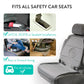 Prince Lionheart Car Seat Protector. The only 2 stage Seatsaver Designed with Thick padding, Nonabsorbent, waterproof, PVC foam