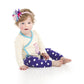 Judanzy Polka Dot 4 Pack Baby & Toddler Leg Warmers