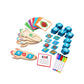 ATORSE Wooden CVC Word Games Puzzle Vowel Reading Letters Sorting Spelling Games|Baby | Toys for Baby | Developmental Baby Toys